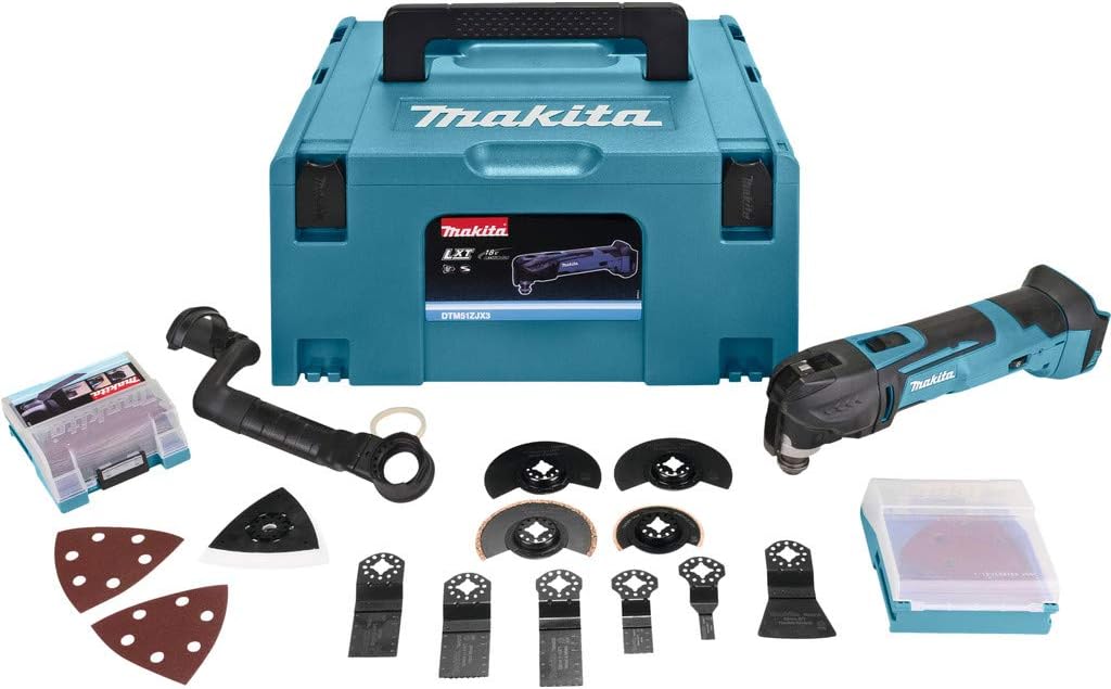 Makita DTM51ZJX3 18V LXT Cordless Multi-Tool Set.