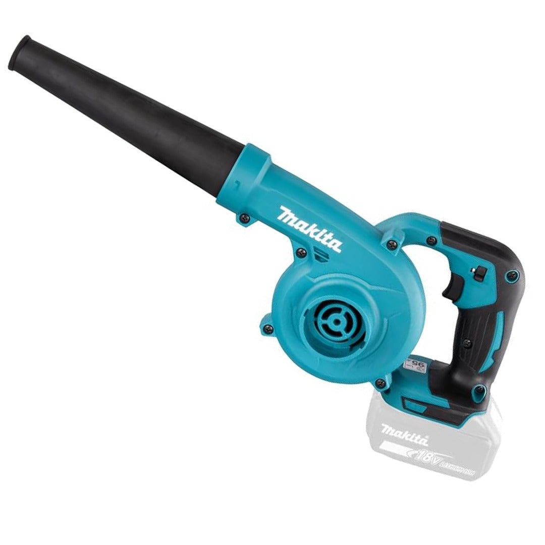 Makita DUB185 18V LXT Cordless Blower – Comes with Dust Collection Bag & Two 5.0Ah Battery Packs.