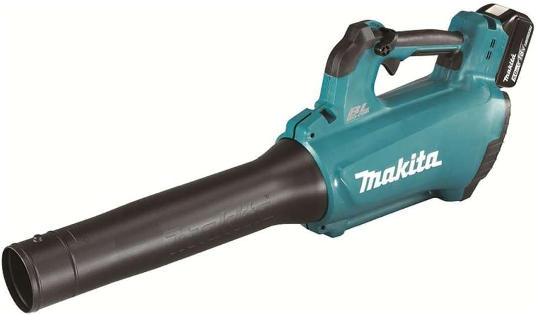 Makita DUB184RT 18V LXT Brushless Blower Set – Includes 1 x 5.0Ah Battery and Charger.