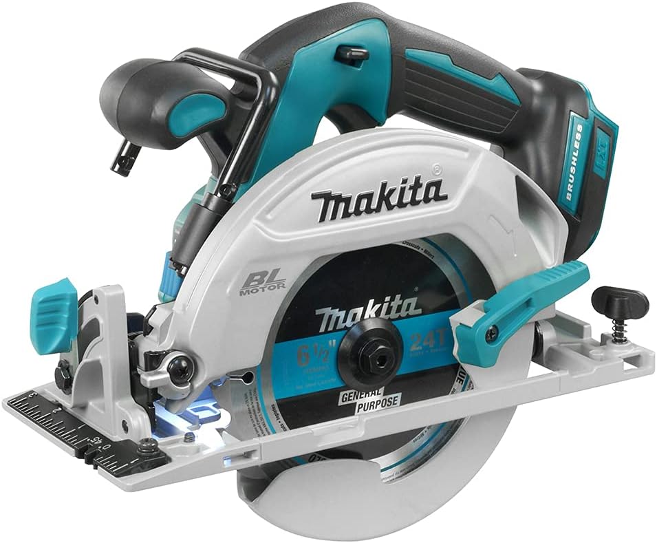 Makita DHS680Z 18V Li-Ion LXT Brushless Circular Saw (165mm) – Batteries and Charger Sold Separately.