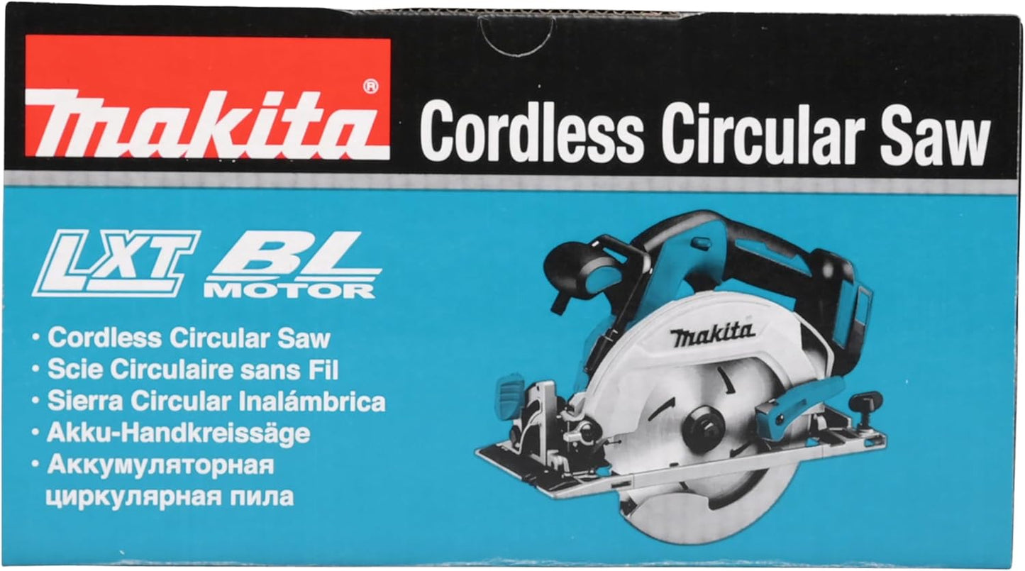 Makita DHS680Z 18V Li-Ion LXT Brushless Circular Saw (165mm) – Batteries and Charger Sold Separately.